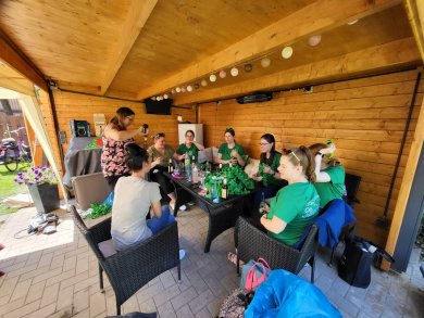 Galerie - 2023 - Schützenfest  - Donnerstag Kranzbinden